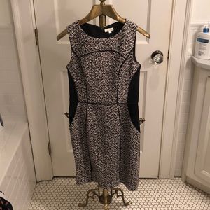Black and Off-White Shoshanna Dress
